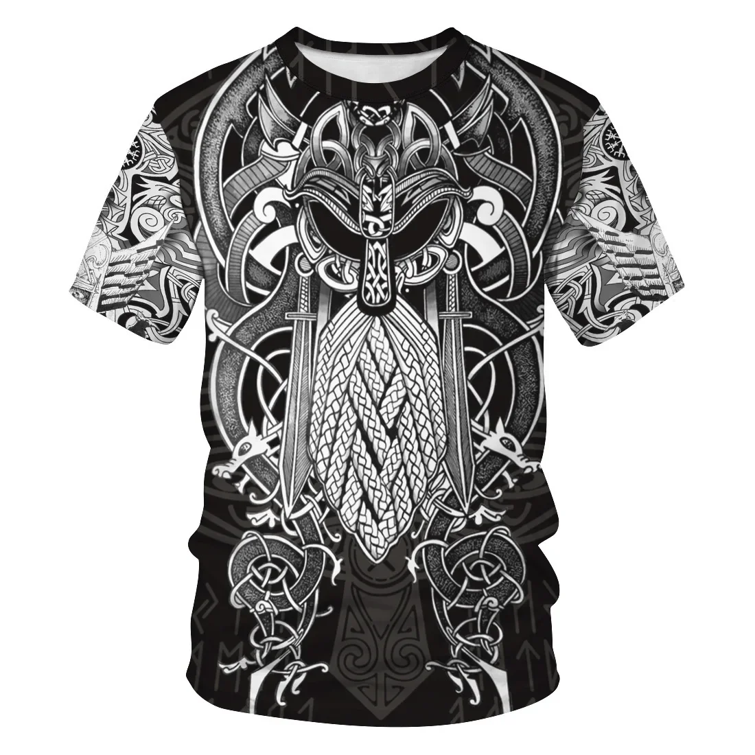 Summer New Men's T-shirt 3D Pr - огляд і ціна 3D Printing Service