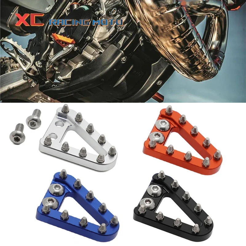 Motorcycle Rear Brake Pedal Lever Step Plate Tip For KTM SX SXF XC XCF XCW EXC EXCF Husqvarna TC TE FC 125 250 350 450 500 530