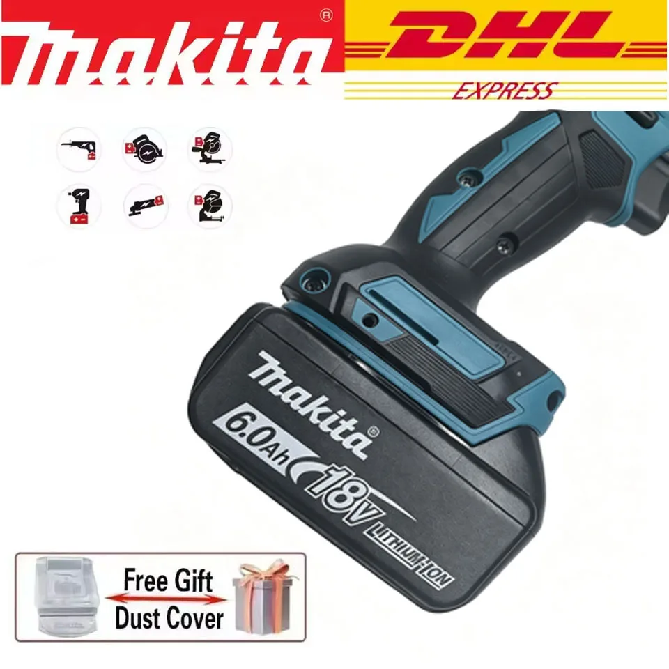 

100% Original Makita 6Ah/5Ah for Makita 18V Battery BL1830B BL1850B BL1850 BL1840 BL1860 BL1815 Replacement Lithium Battery
