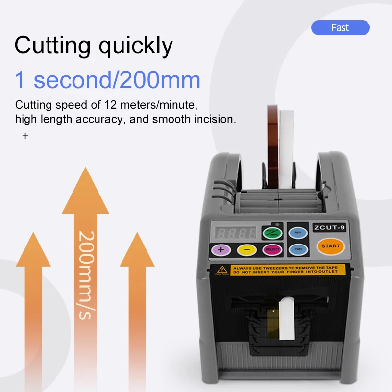 Automatic Tape Cutting Machine Paper Cutter Tape Cutting Machine Packaging Machine Tape Tape Slitting Machine ZCUT-9