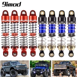 9IMOD 52mm Shock Absorber Oil Threaded Spring Damper Aluminum Alloy Front/Rear for 1/18 TRX4M RC Crawler Car Upgrades Parts