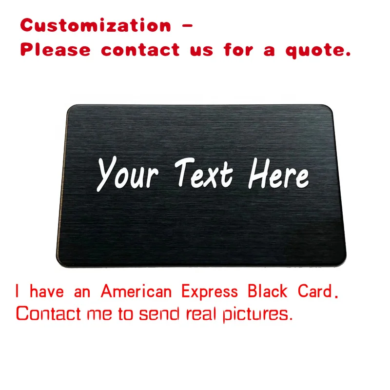 

custom.Hot Selling Excellent Quality Business Card Aluminum Business Card Printing Metal Business Card