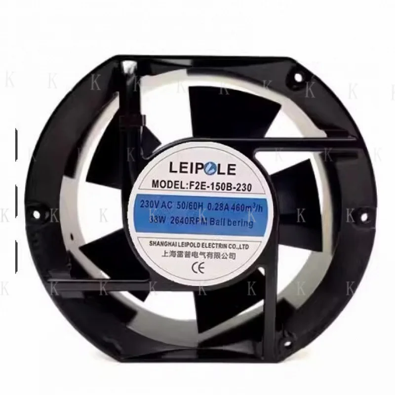 

C ДЛЯ LEIPOLE F2E-150B-230 230 В переменного тока 0,28 А 38 Вт осевой охлаждающий вентилятор