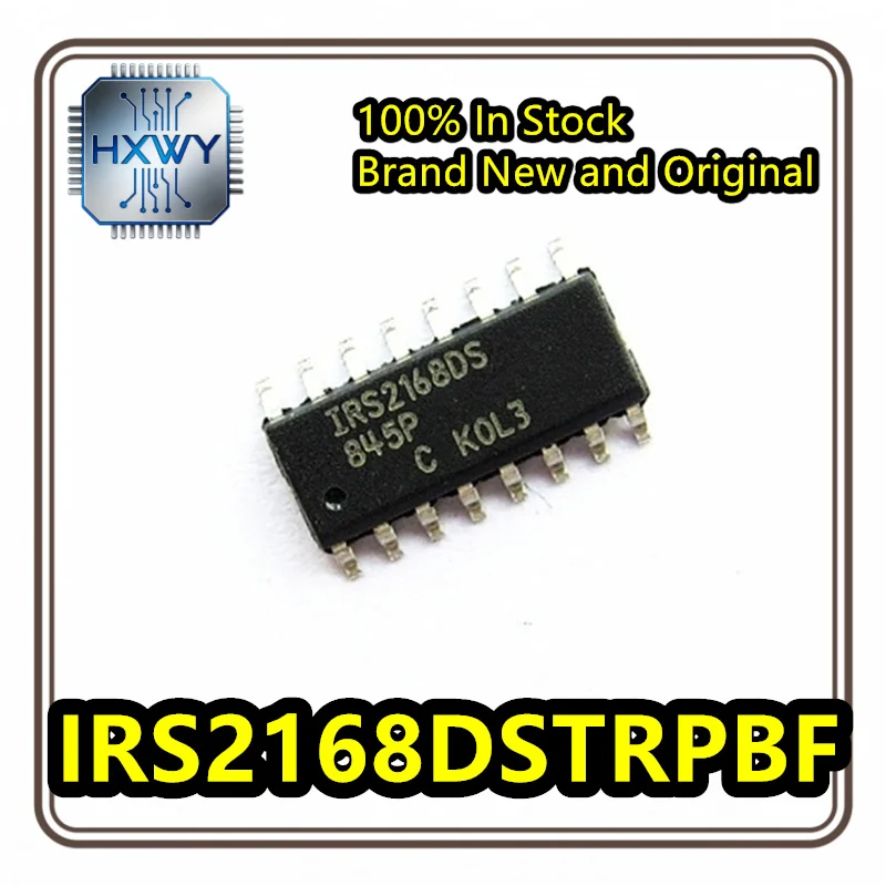 (10/50 pieces) IRS2168DSTRPBF IRS2168DS SOP-16 PFC + Ballast Control Chip - Brand New Original Stock - Electronic Equipment