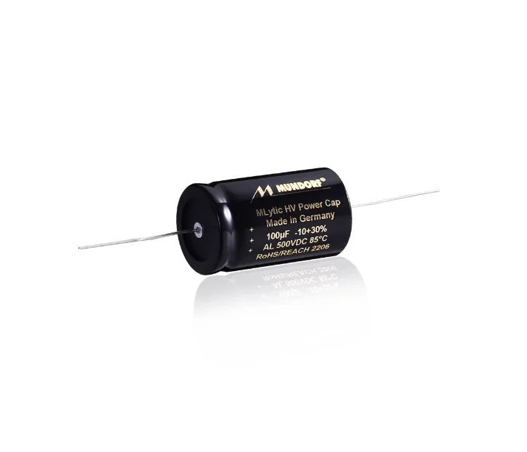 Original Germany Mundorf MLytic HV Power Cap 500V 10uf/ 22uf/33uf /47uf/100uf Audio capacitor