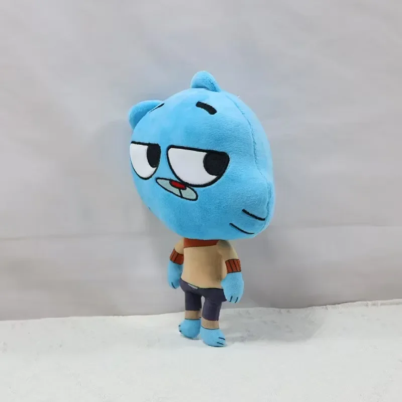 2026 World Of Gumball Darwin Plüschpuppe Cartoon Banana Joe Anais Richard Nicole Plüschtier Kawaii Weiches Deko-Kissen Spielzeug Geschenk – Detail 4