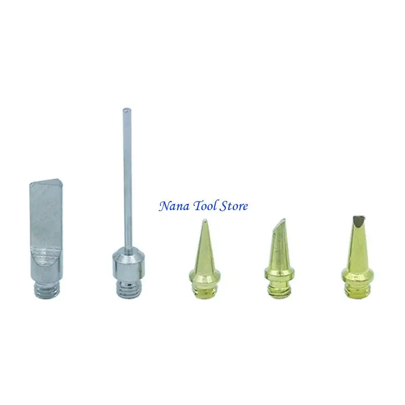 31GJ 5PACK تلميح اللحام المعدني بديل لحام الغاز البديل لـ HS-1115K 26 مل من الملحقات اللاسلكية. #5