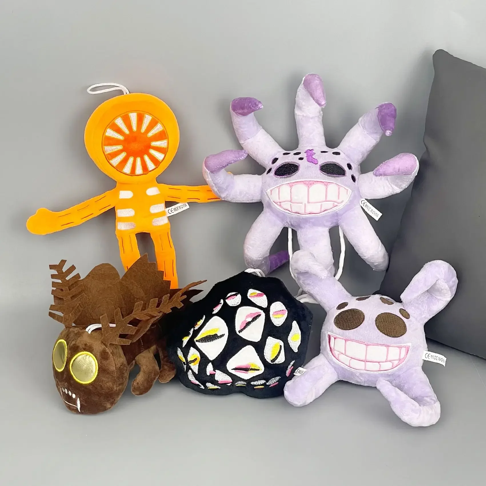 

Doorsfloor 2 Plush Toys New Doors: Floor 2 Plushies Monster Horror Game Stuffed Figure Plush Toy Doll Halloween Christmas Gifts