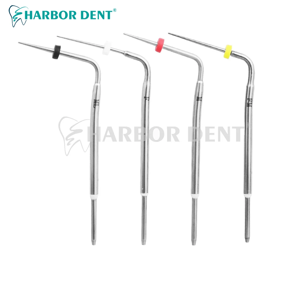 Pluma de gutapercha Dental con puntas calentadas, sistema de obturación Endo, puntas de Canal radicular F FM M ML, Pin de calentamiento de llenado