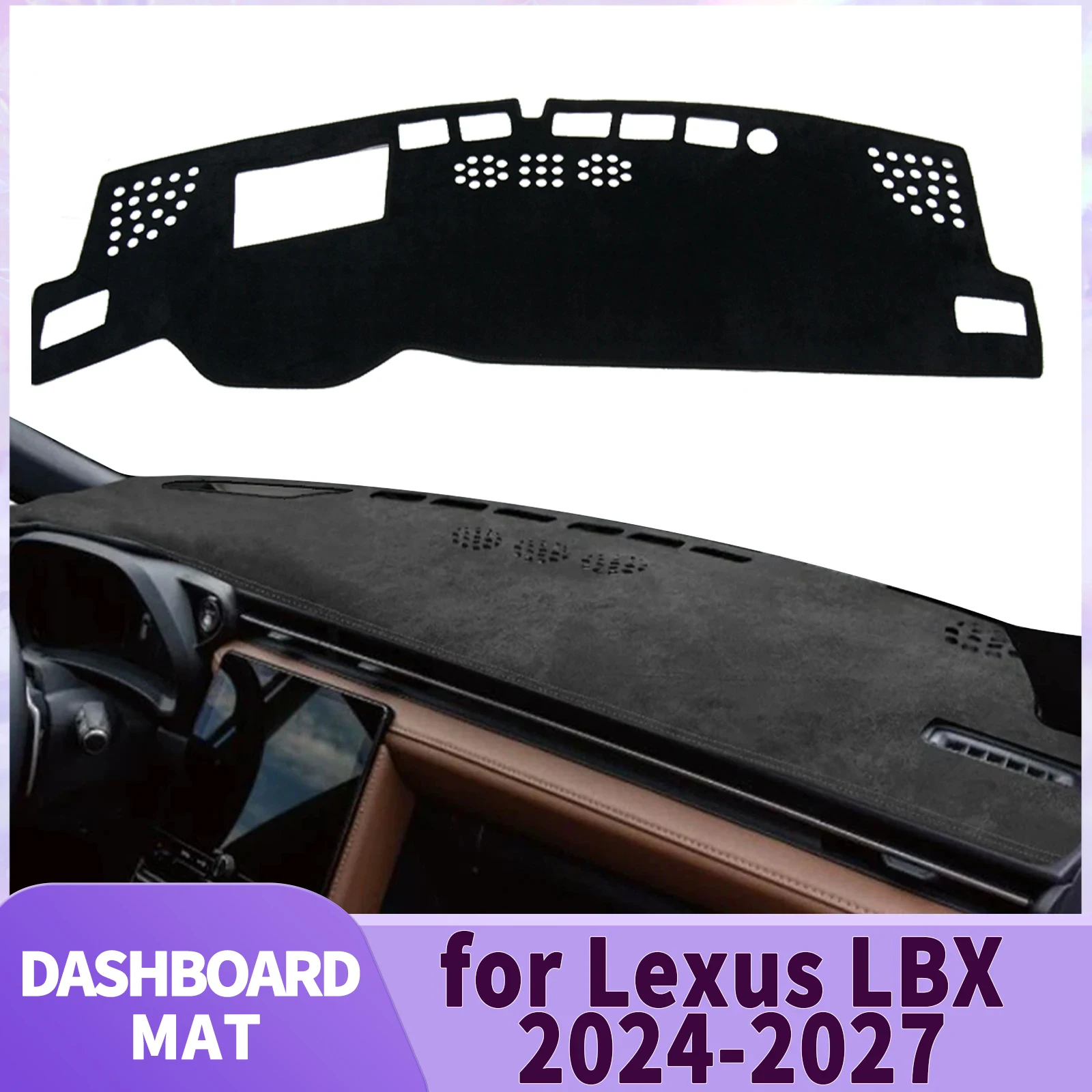 

fit for Lexus LBX 2024 2025 2026 Car Accessories Dashmat Dashboard Cover Pad DashMat Sunshade Protective Carpet