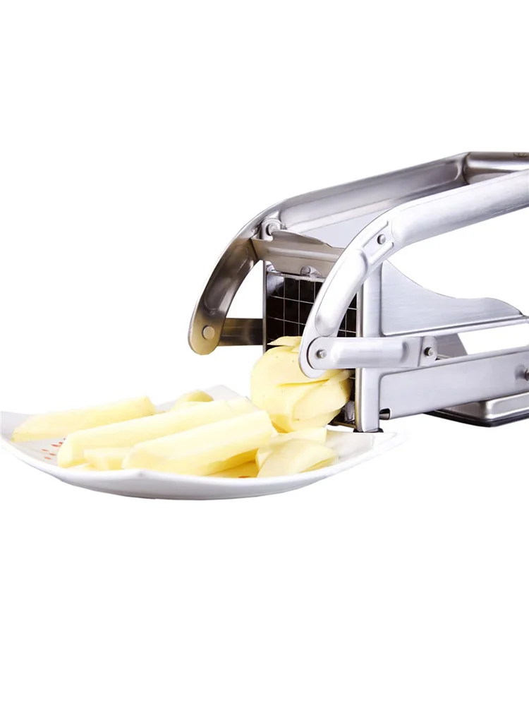 Stainless Steel Manual Potato Cutter French Fries Slicer Potato Chips Maker Meat Chopper Dicer Cutting Machine Tools For Kitchen