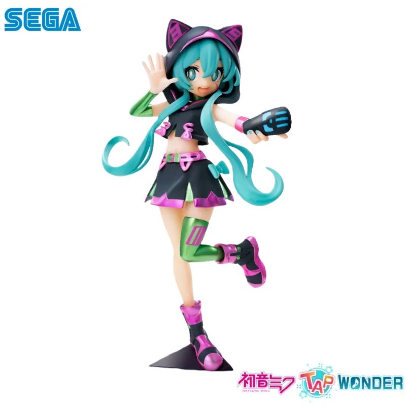 

В наличии Sega оригинальная фигурка Хацунэ Мику Хацунэ Мику, модель куклы, новая коробка, игрушки, модель гаража, коллекционная