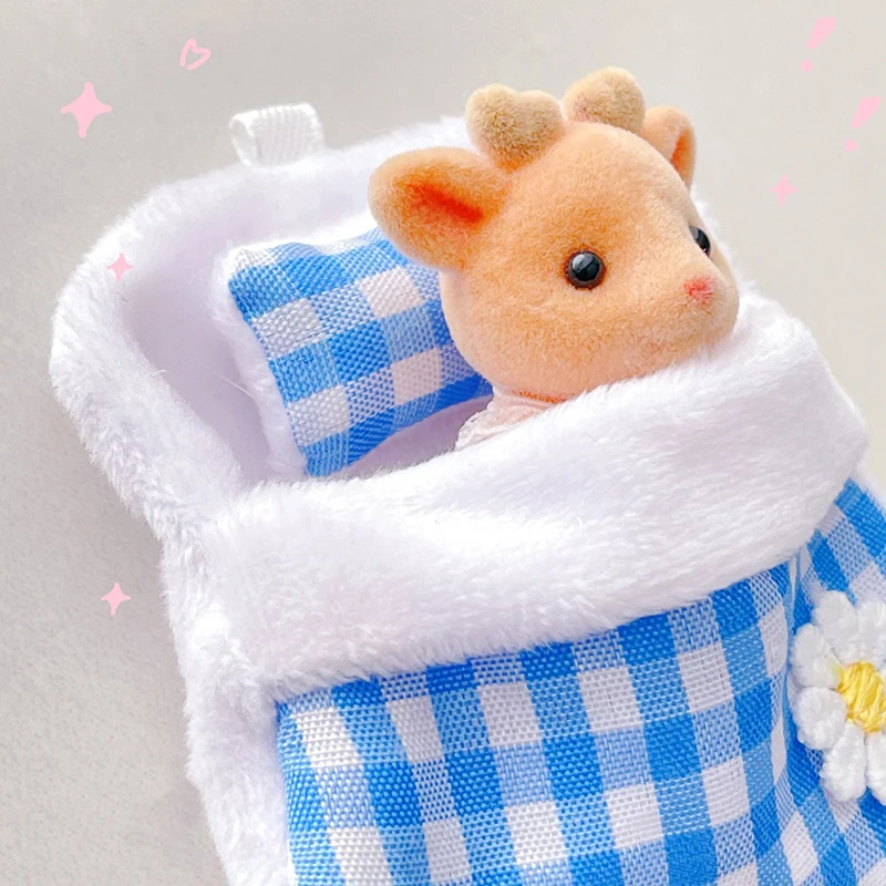 New Cute Plush Anime Animal Doll Quilt Mini Doll Small Quilt Anime Accessories