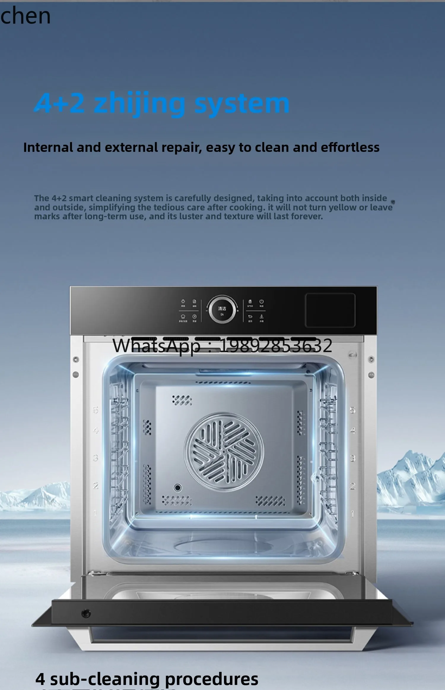 Macchina elettrica per cottura a vapore, cottura e friggere KX, forno elettrico per cottura a vapore incorporato domestico di grande capacità, lo stesso CQ9662D