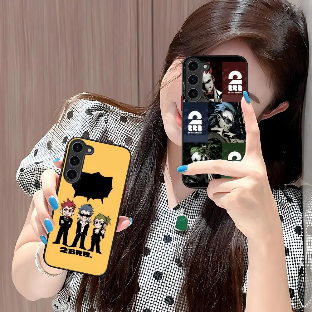 

Anime 2BRO Phone Case for Samsung Galaxy S26 S25 S24 S23 S22 S21 Plus FE Ultra Skin Feel Shockproof Cover