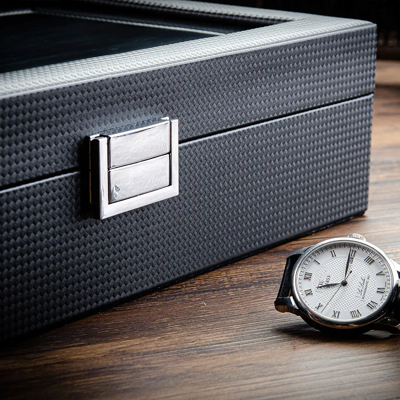 Watch Display Cabinet para homens e mulheres, Saco de armazenamento de óculos, Óculos de sol