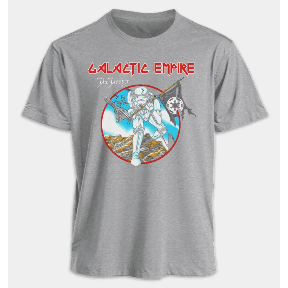 Camiseta holgada de algodón con estampado de ciencia ficción Star Wars para hombre y mujer, camiseta deportiva americana de manga corta con cuello redondo para uso diario, 2025