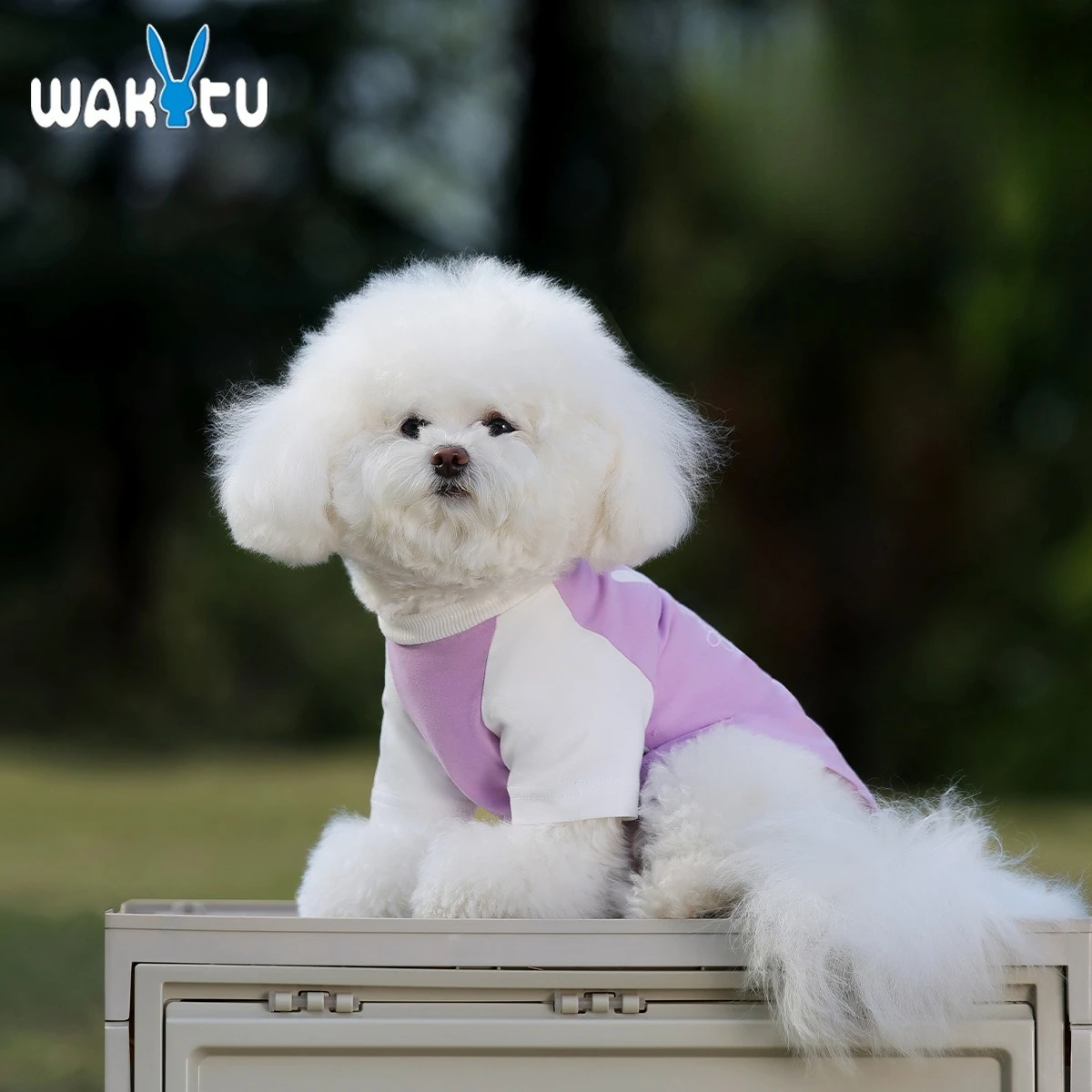 

Wakytu Dog T-Shirt Spring Summer Cotton Teddy Schnauzer Ultra Light Breathable Clothing Small Medium Dog Pet Clothing T-Shirt