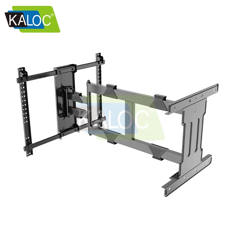 KALOC DL90 Directly Factory Articulating Arms Adjustable Swivel Tilt Full Motion TV Hanger Wall Bracket Mount for 55-100 inch