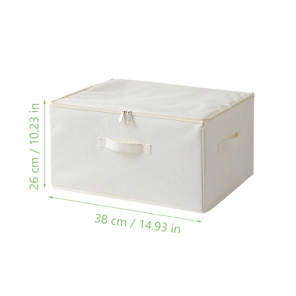 

Large Capacity Foldable Storage Box Oxford Fabric Clothes Organizer Breathable Quick-Dry Dust-Proof for Home Bedroom Closet