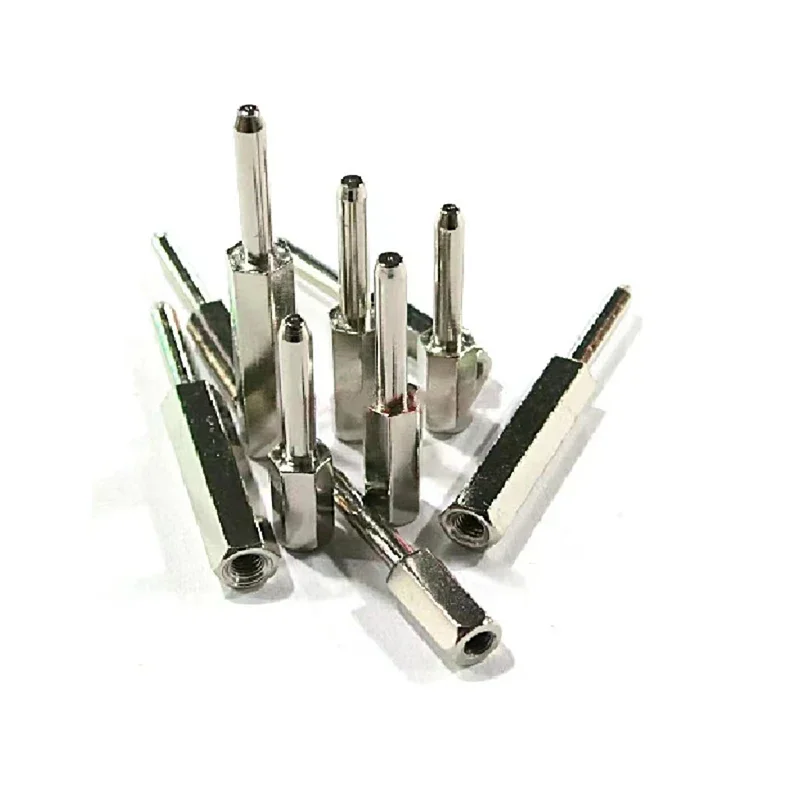 

10PCS Hexagonal Positioning Column PCB Circuit Board Positioning Test Frame Positioning Needle Fixture Accessories