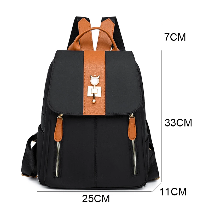 Women Large Capacity Backpack Purses High Quality Leather Female Vintage Bag School Bags Travel Bagpack Ladies Bookbag Rucksack