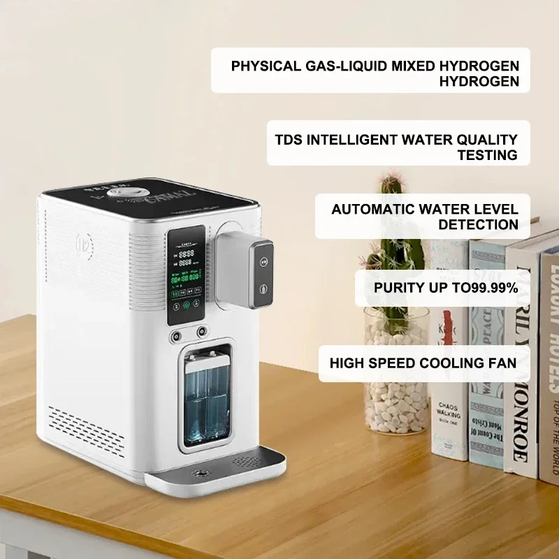 CAMAZ high concentration h2 Countertop hydrogen water dispenser machine hydrogen rich water generator dispenser