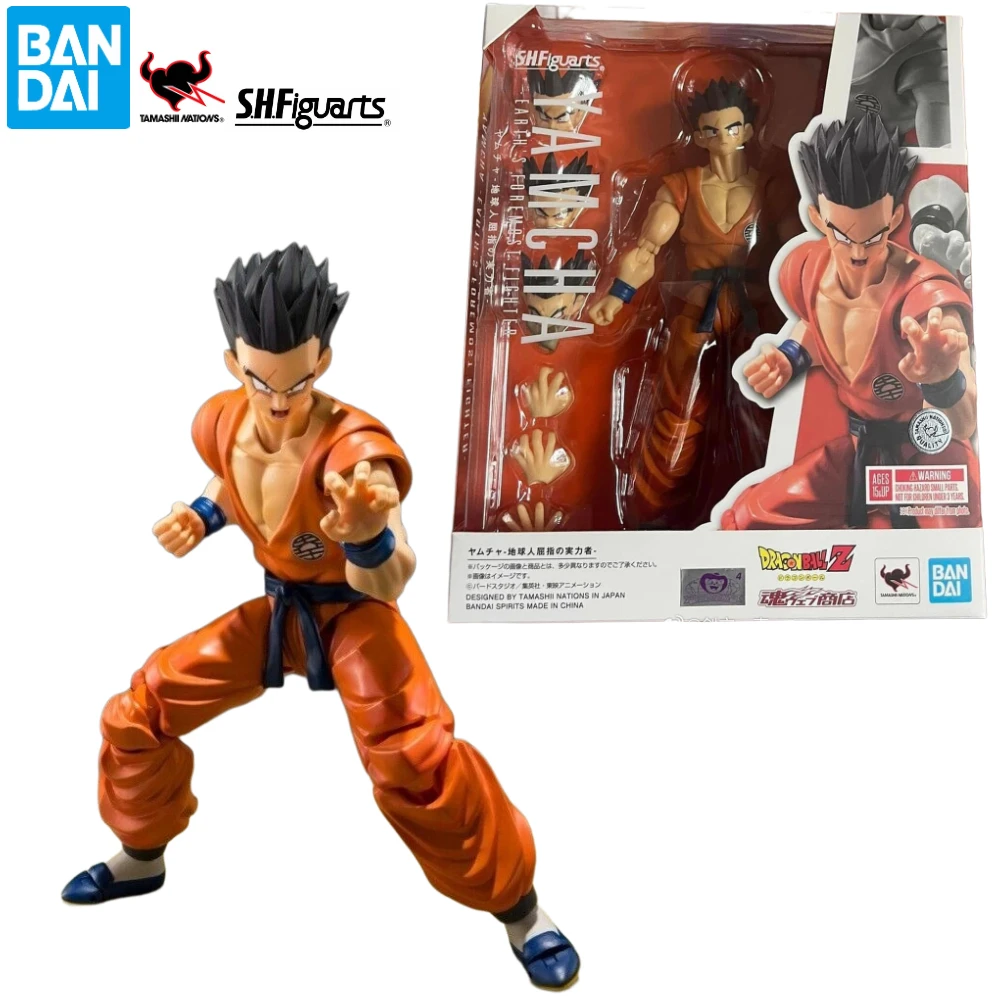 In Stock Bandai S.H.Figuarts Dragon Ball SHF Yamcha Action Figure Toy Model Gift