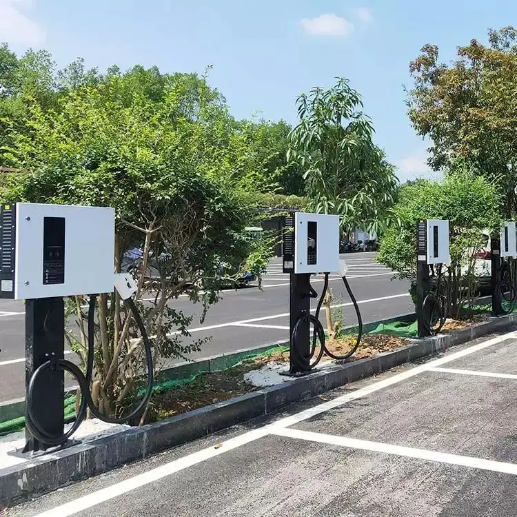 New Energy Vehicle Parts & Accessories Dc Fast EV Commercial Charge Oem 20kw 30Kw Wallmounted Ev Charging Stations China