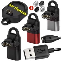 Watch Charger Plug for iOS Micro USB Type C Charging Adapter Cable for Garmin Watch Fenix 8 7 S 6 5 7X 6X Forerunner 955 935 255