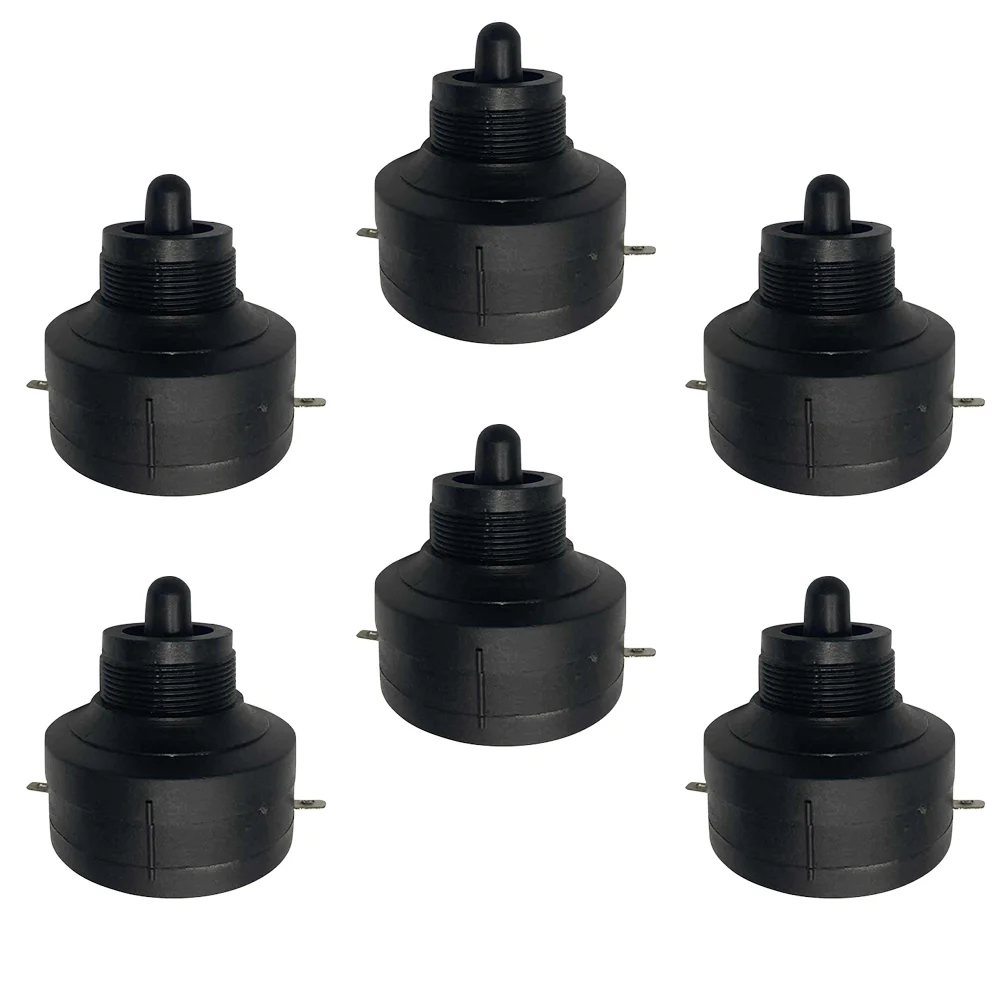 6 PCS Piezoelectric Head Horn Accessories Tweeter Speakers for Mini Tweeters Auto