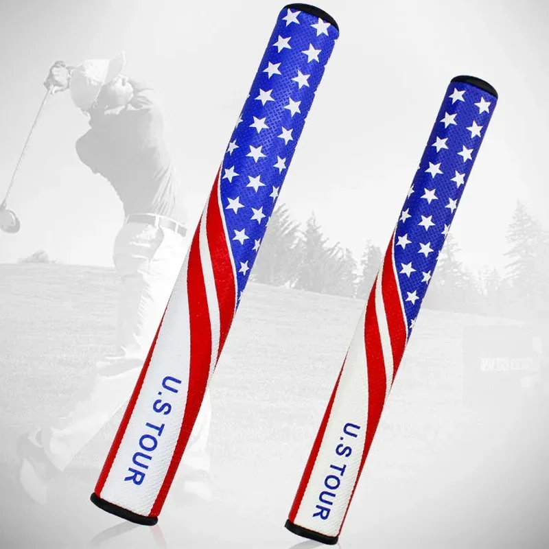 CRESTGOLF Putter Grips EUA TOUR Golf Flag Putter Grips PU Golf Club Grips Antiderrapante Golf Grip