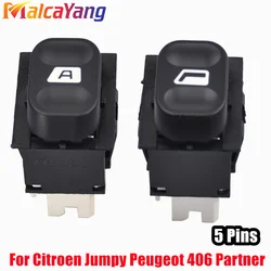 6552.Z7 6552.VQ Car Power Window Control Switch Button For CITROEN BERLINGO EVASION XSARA PICASSO PEUGEOT PARTNER 406