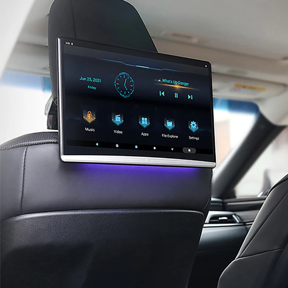 

Монитор подголовника Android 13,3 дюймовый IPS экран Автомобильный дисплей Wifi Bluetooth зеркальный автомобильный видеоплеер для заднего сиденья для Ford