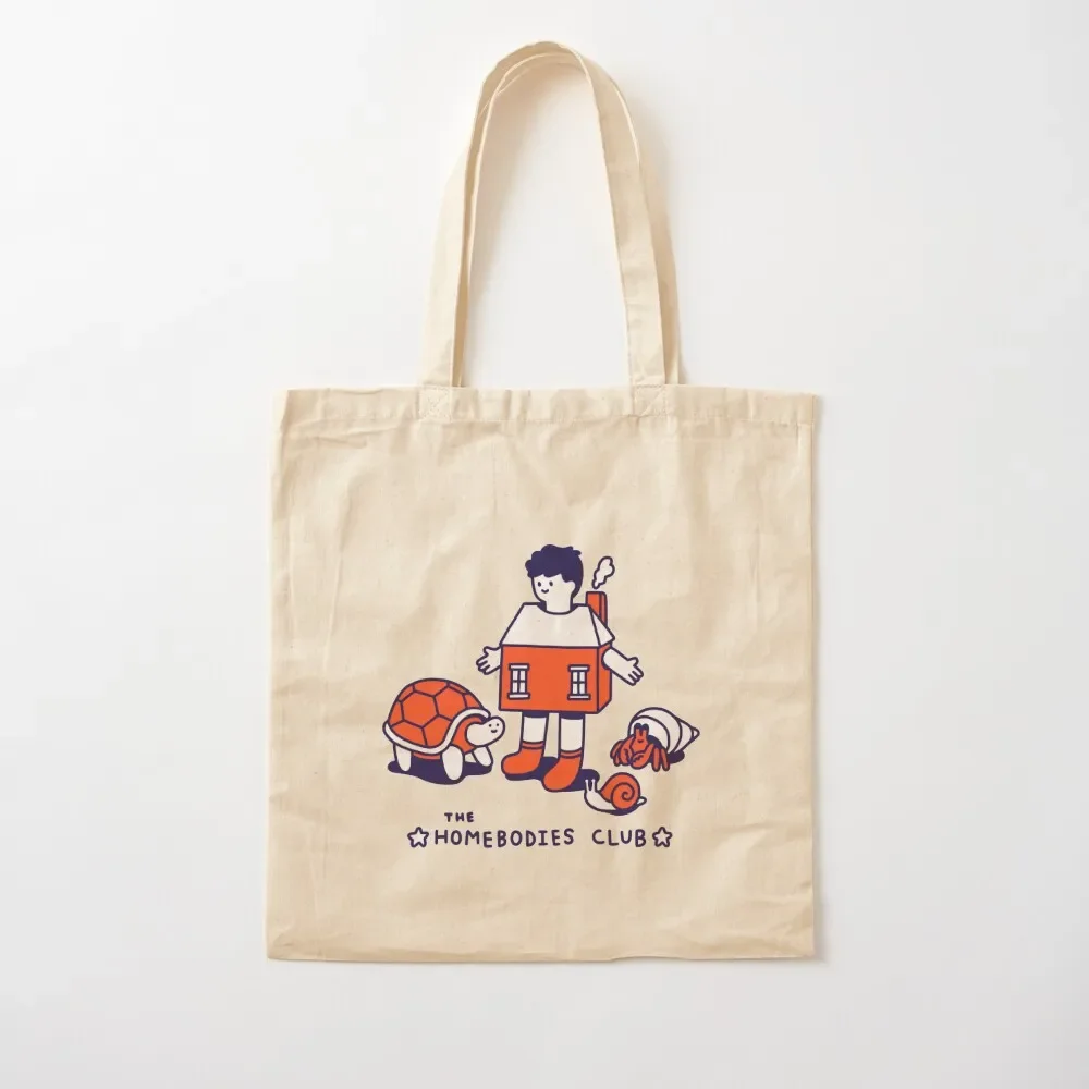 The Homebodies Club Tote Bag free delivery bags Cloth bags shopping trolley bag canvas shopping bag