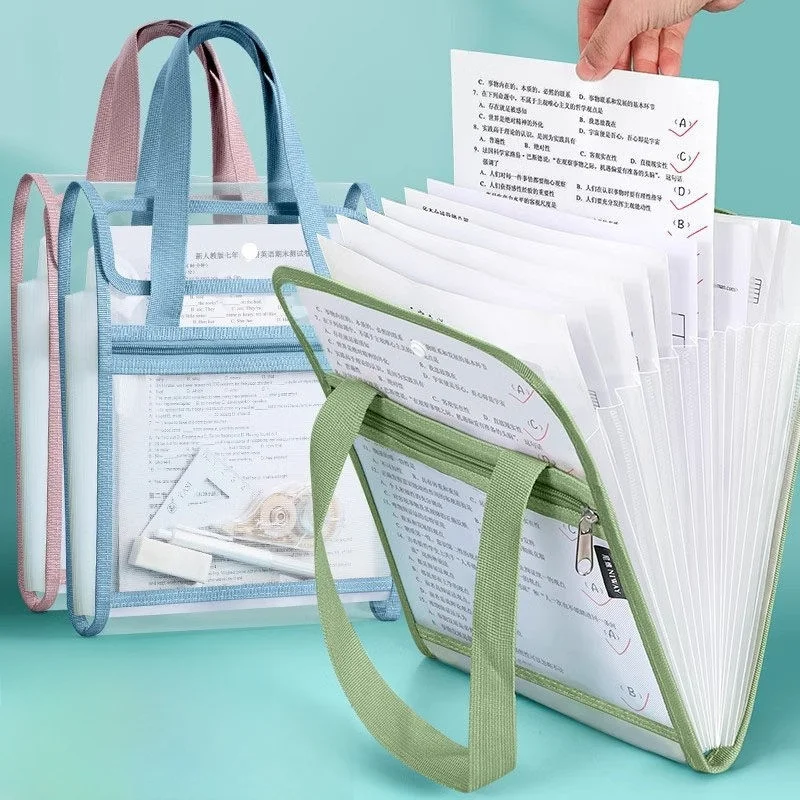 transparent-accordion-file-folder-large-capacity-vertical-handheld-subject-classification-bag-student-test-paper-storage-orga