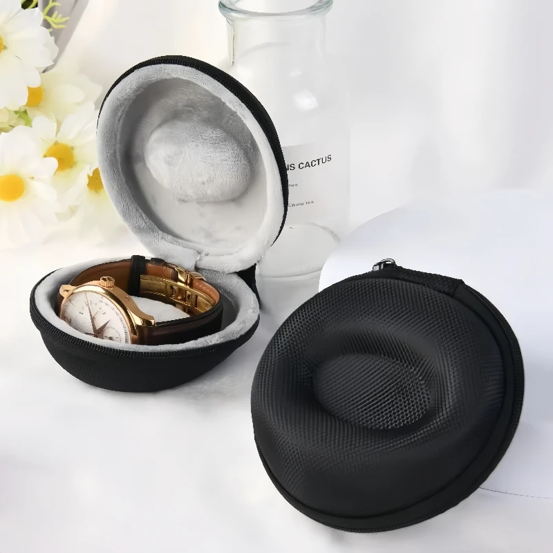 Tragbare Uhr Lagerung Box Reise Fällen Uhr Box EVA Lagerung Tasche Für Smartwatch Armbanduhr Box Organizer Uhr Display Halter