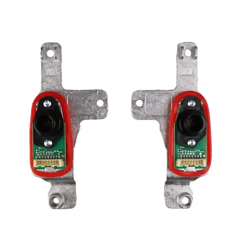 

Efficientt-For VW Touareg 2018-2024 DRL Angel Eye Light Source Module 1Pair Front Headlight LED Moudle Module 761998478C 7619984