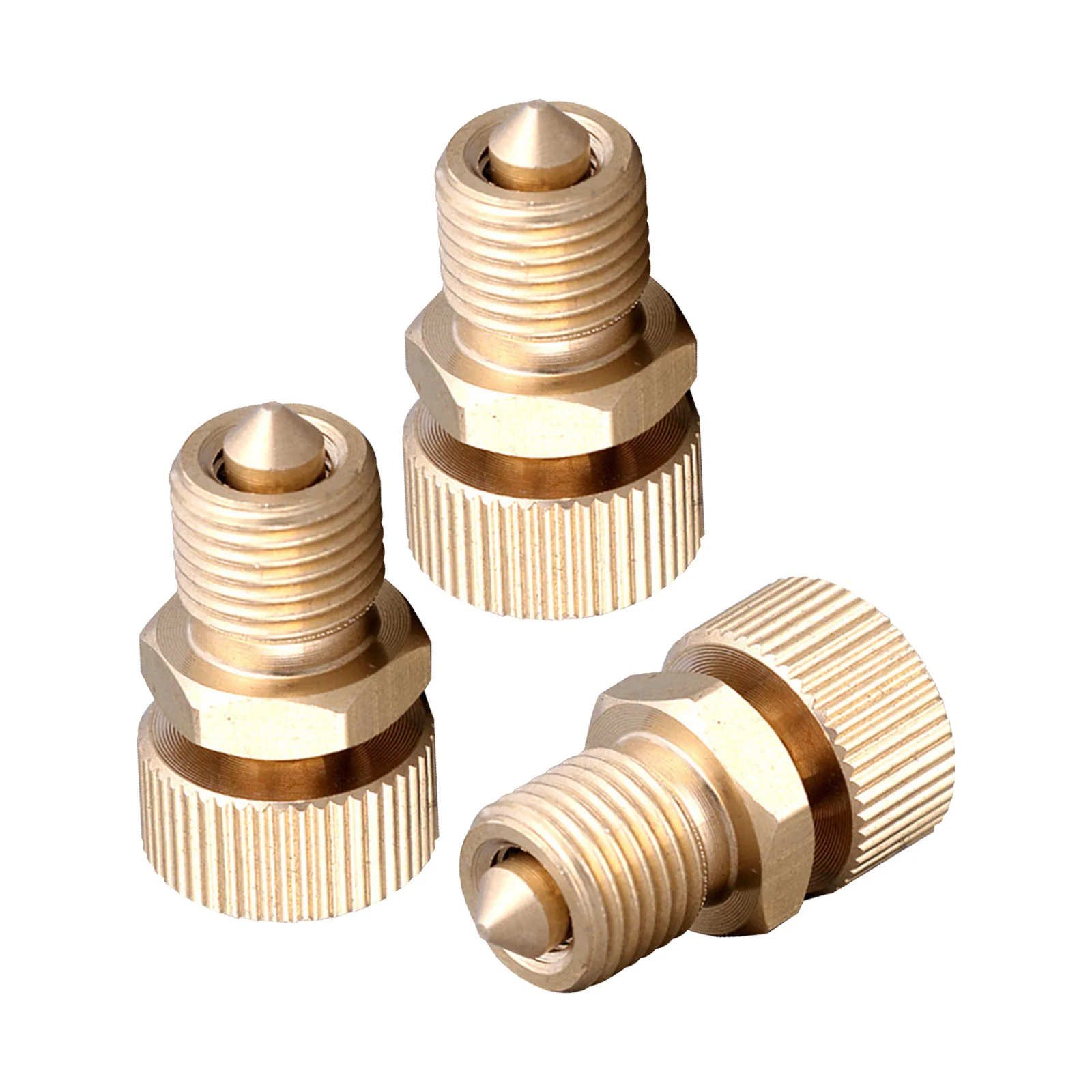 

3Pcs Air Bleed Screw Copper Safety Bleeder Valve for High Pressure 30Mpa Pump Compressor Relief Vent Accessory Component