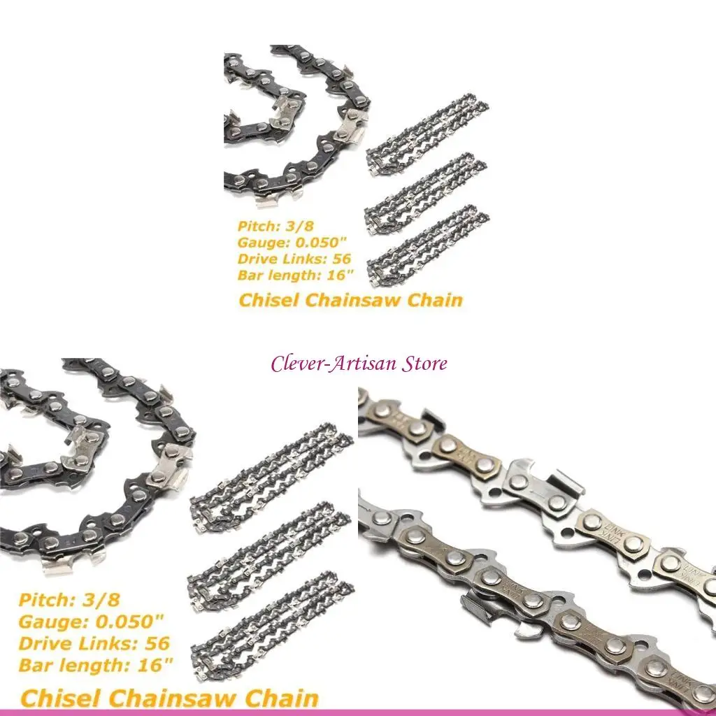 

E06B New 16 In Chain Link Chainsaw Drive Link Link 3 / 8lp Blade