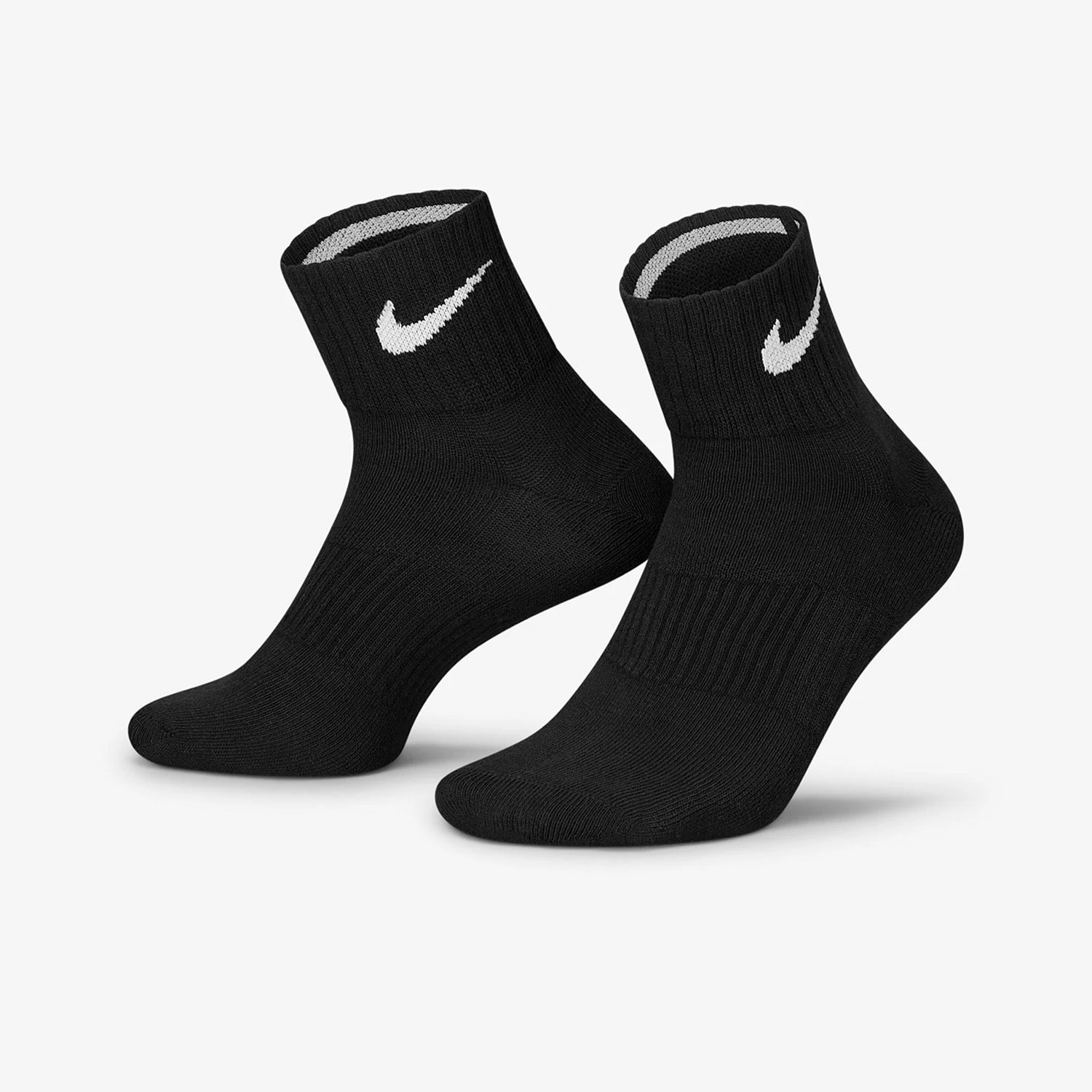

Nike genuine Unisex Mid-Cut Gym Training Socks Three-Pack SX4706-001