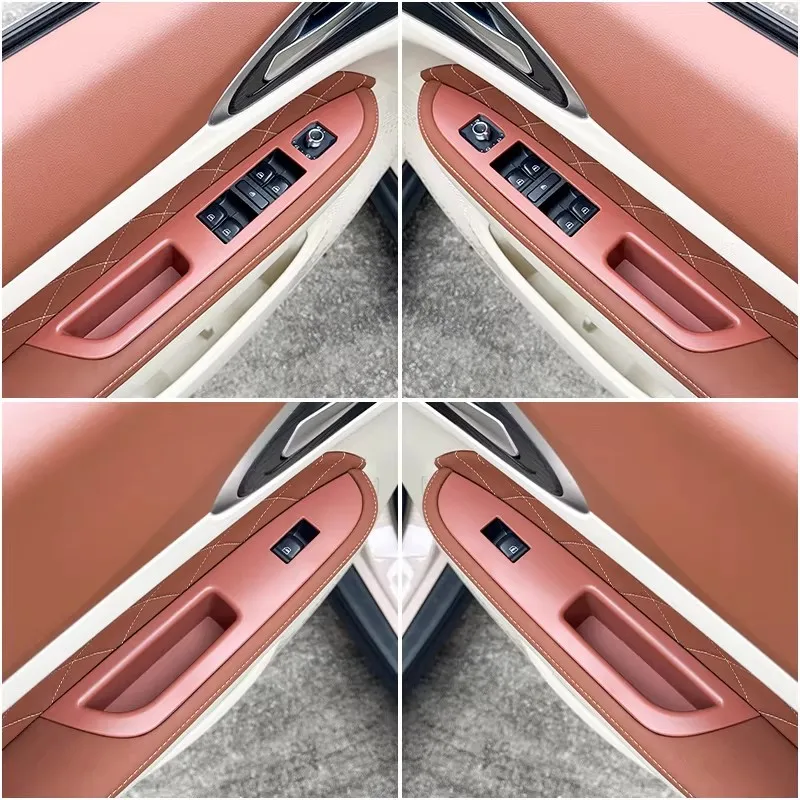 

Car Door Armrest Decorative Panel Origin Car Color Door Handle Sticker Interior Modification for 21-25 ORA Funky Cat