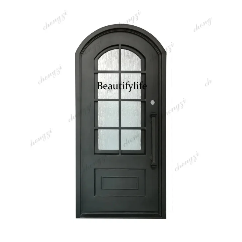 K153   Customization Latest Design Iron Door Hinge Iron Front Door Iron Single Door Design