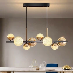 Nordic Home Decor Lustres para Sala de Jantar, Lustre Pendant Lights, Lâmpadas de suspensão, Luminária de teto, Iluminação interior