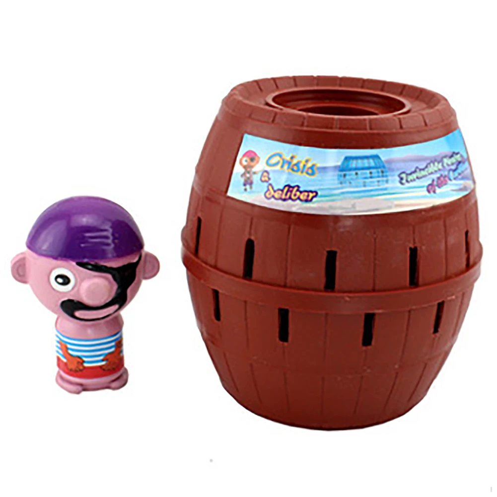 Novelty Toy Pirate Bucket for Kids and adults Lucky Stab Pop Up Game Toys Intellectual Game For Kids