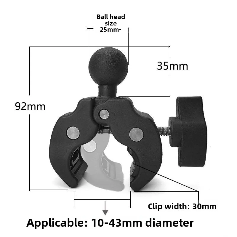 The third perspective car roof suction cup bracket is suitable for panoramic sports cameras