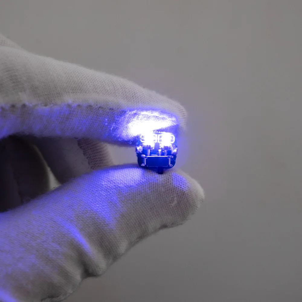 ミニ LED ダブルライトワイヤレス制御スイッチ DIY 砂テーブル多色双眼ライトおもちゃのシーン建築レイアウトジオラマ