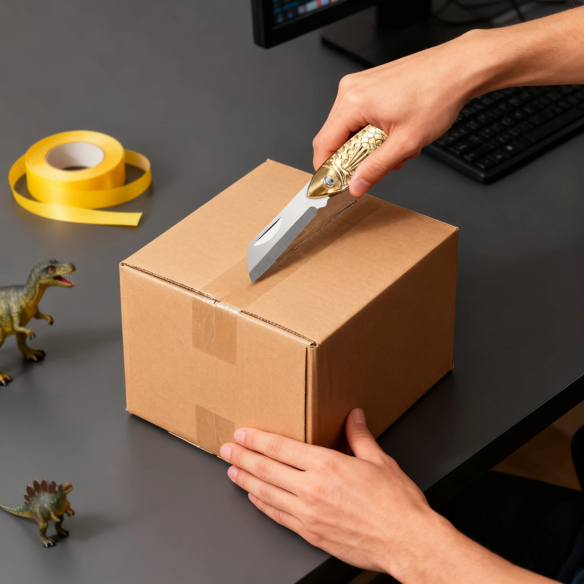 متعددة الوظائف سكّين متعدّد الاستخدامات تفريغ للطي سكين صغير جيب المفاتيح سكين في الهواء الطلق أدوات متعددة سكين أدوات التخييم #3