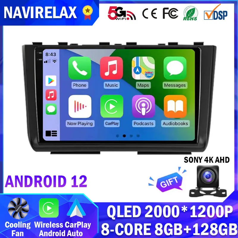 

Android 12 No 2din For Hyundai Creta 2 IX25 2020 2021 Car Radio Multimedia Video Player Navigation GPS 2 Din DVD QLED IPS DSP 4G