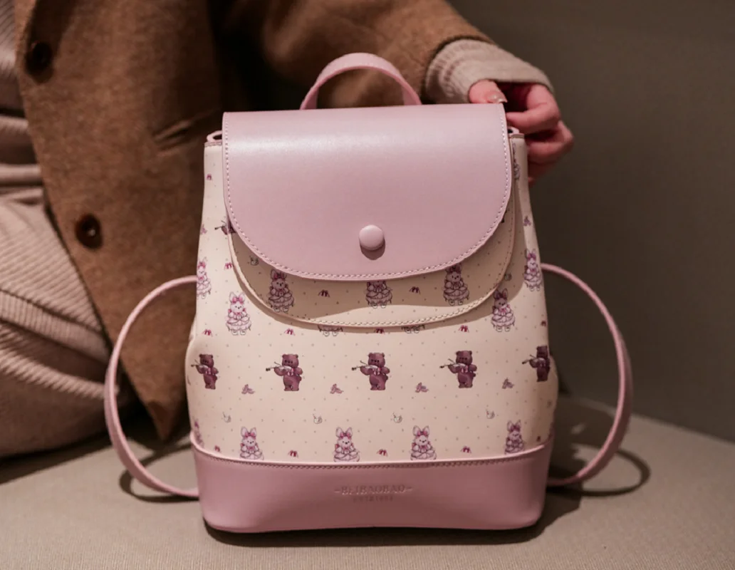 حار بيع المرأة الكورية عالية السعة مزدوجة حقائب الكتف حقائب اليد أزياء جميلة لينة جلدية حقيبة ظهر للسفر حقيبة كروسبودي